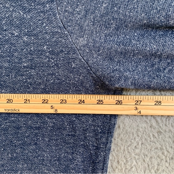 Tommy Bahama Sweater Men's XXL Long Sleeve Sweatshirt Cotton Blend Navy Gray - Picture 8 of 10